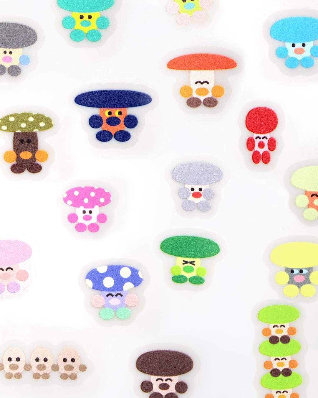 Tiny tiny dudes sticker