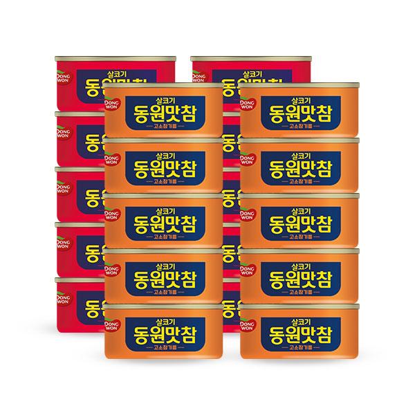 동원참치 동원맛참 90g (고소참기름,매콤참기름) 10개씩, 총 20캔