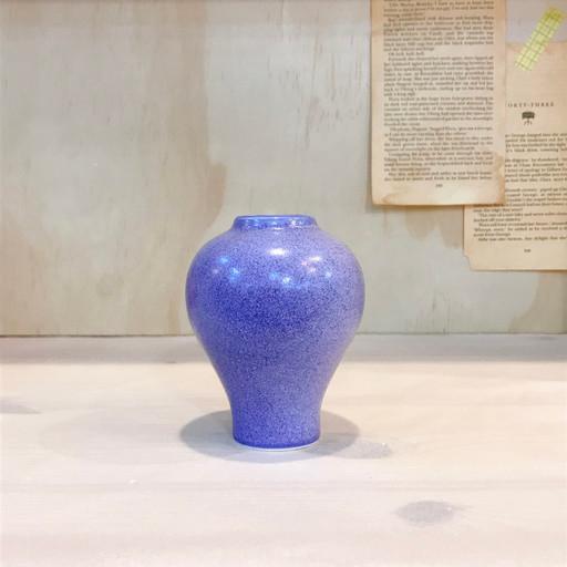 * 청보라 눈꽃 미니 화병