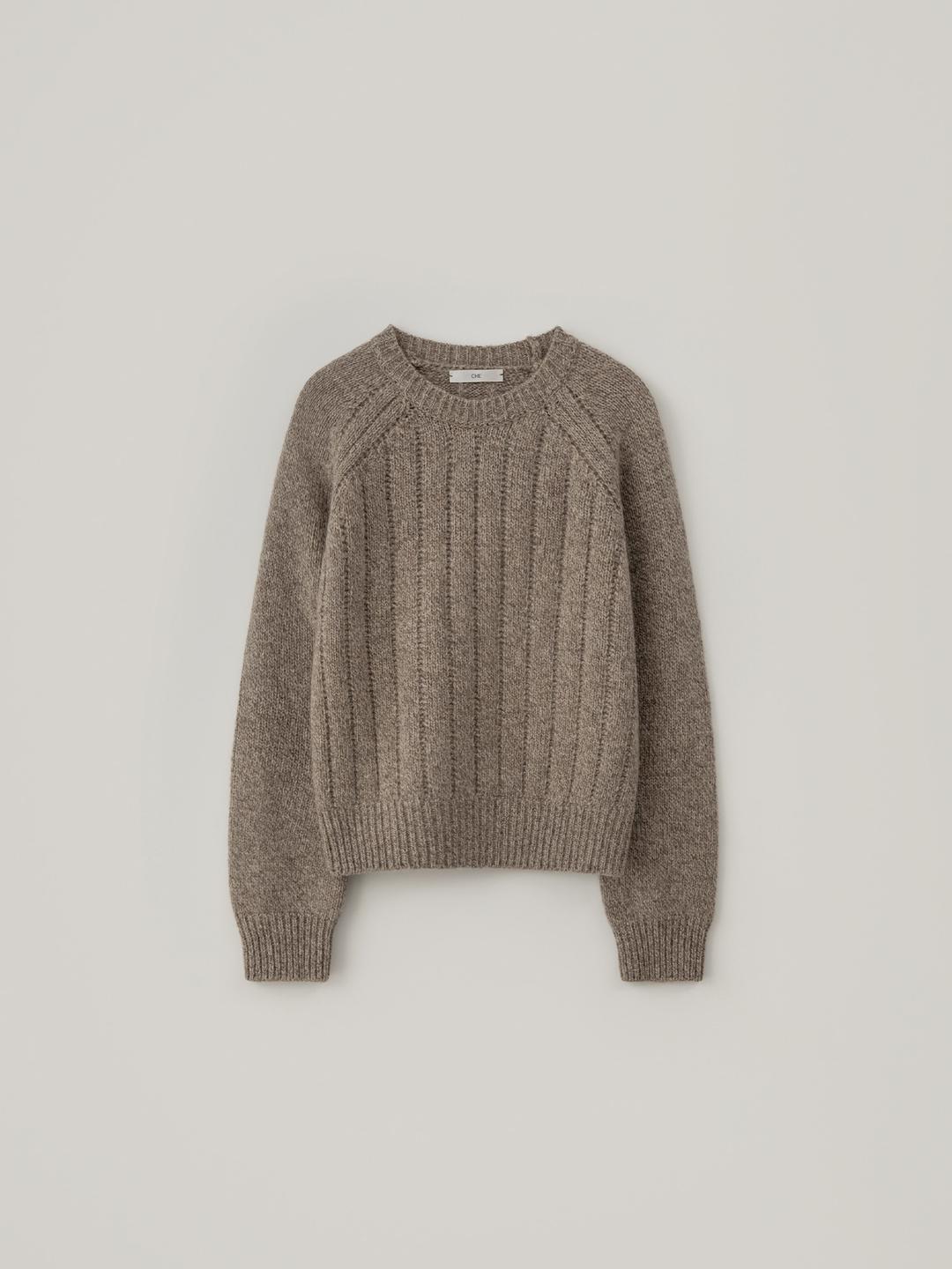 Soren Wool Sweater - Brown