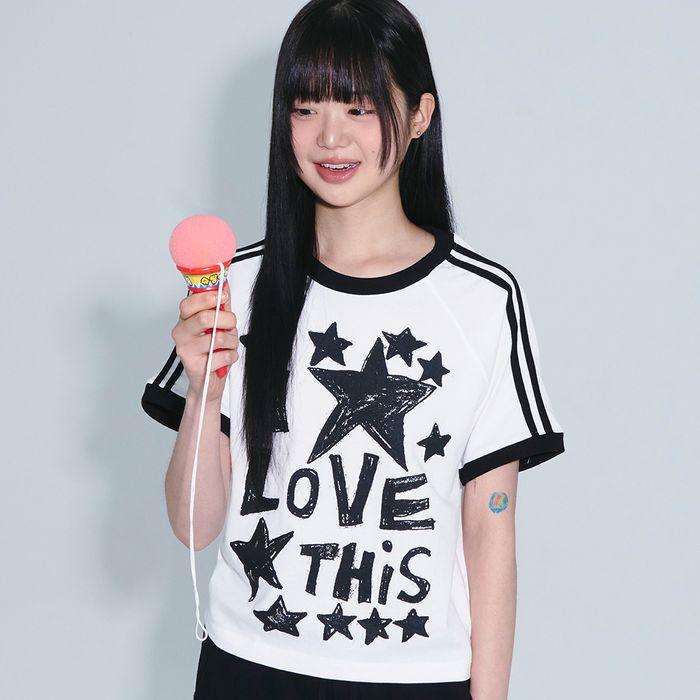 I LOVE THIS TEE WHITE