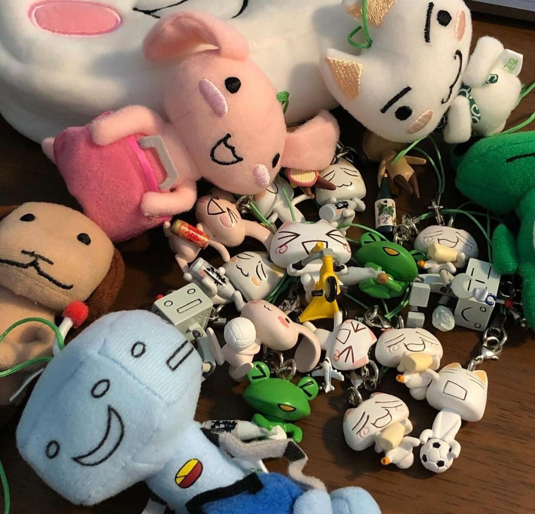 (빈티지, 랜덤발송 ) 도코데모잇쇼 피규어 . 인형 키링