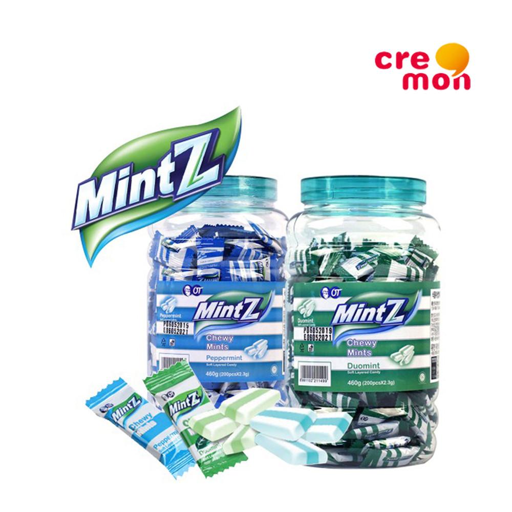 MINTZ 민트지/페퍼민트 듀오민트 박하사탕 용각산쿨 민트 카라멜 캔디 목캔디 사탕