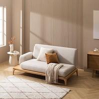 (한샘몰pick) 레벤 시엔느 패브릭 원목소파 3인용 (2종/택1)