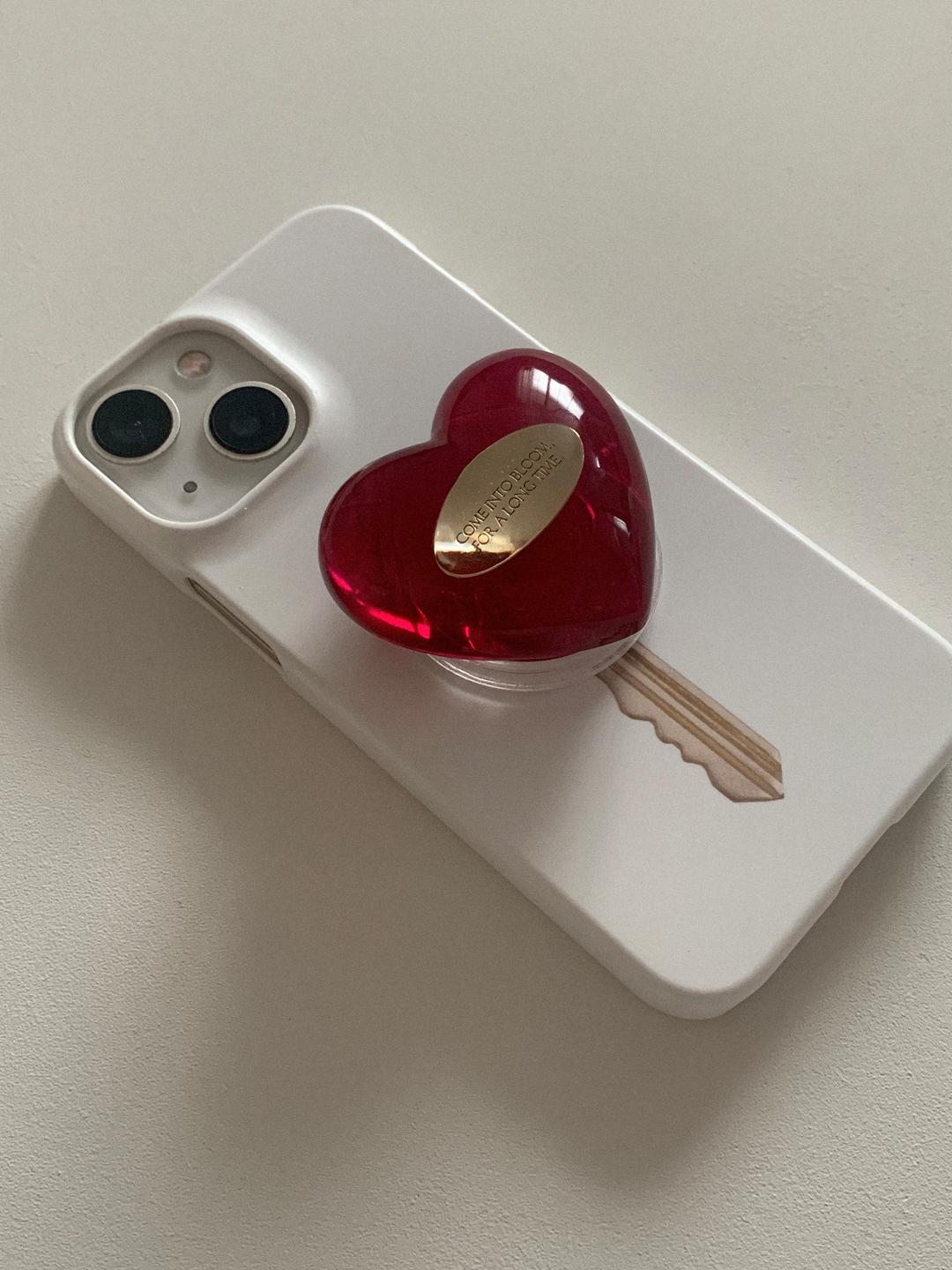 [Pre-order] red heart grip tok - 1월 12일 순차 출고