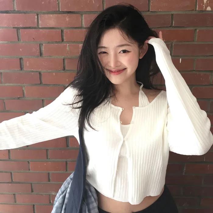 [2차 REORDER/정린착용] HALTERNECK SLEEVELESS LAYERED CARDIGAN [IVORY]