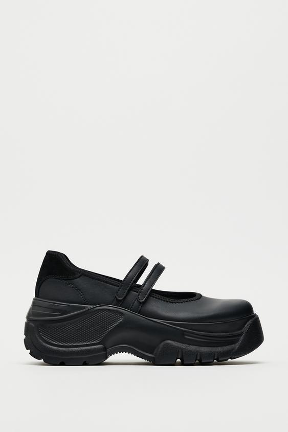 BALLET FLAT TRAINERS