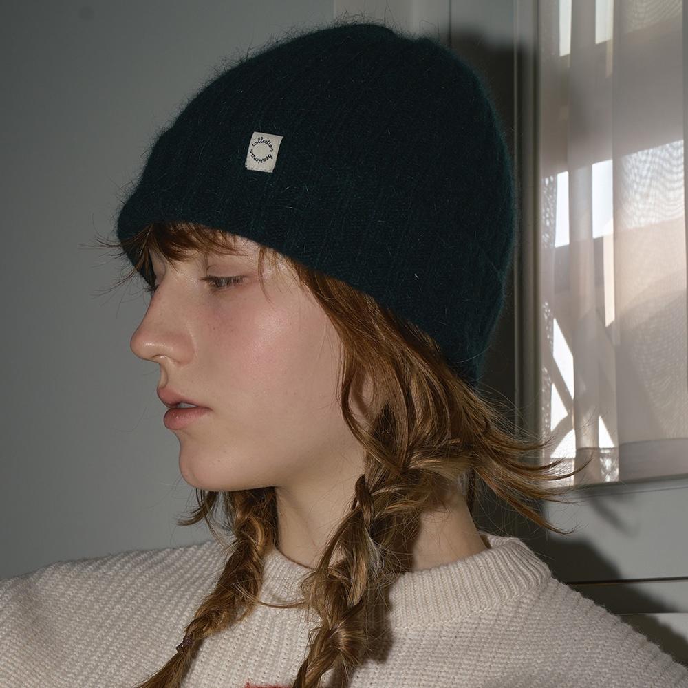 SOFT ANGORA BEANIE - 4color