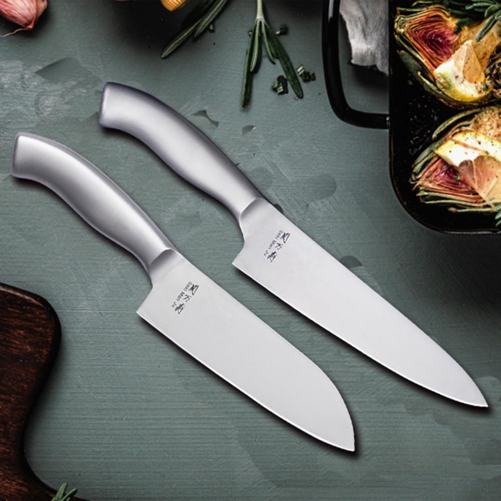 카이 세키만주 올스텐 주방칼 2종 칼세트 식도 이유식 칼