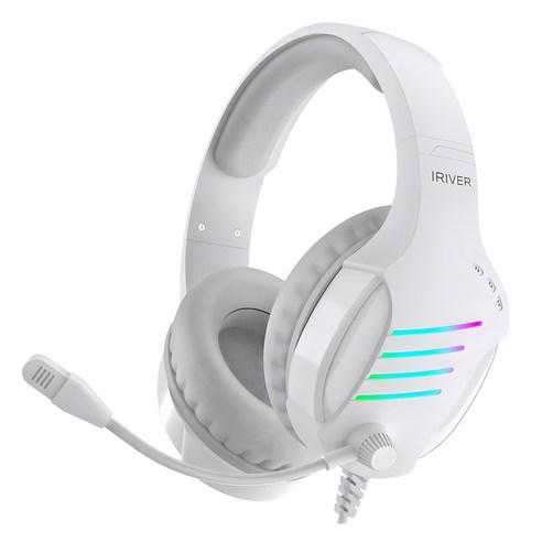 아이리버 노이즈 캔슬링 마이크 레이보우 LED USB 게이밍 헤드셋 - 헤드셋 | 쿠팡
