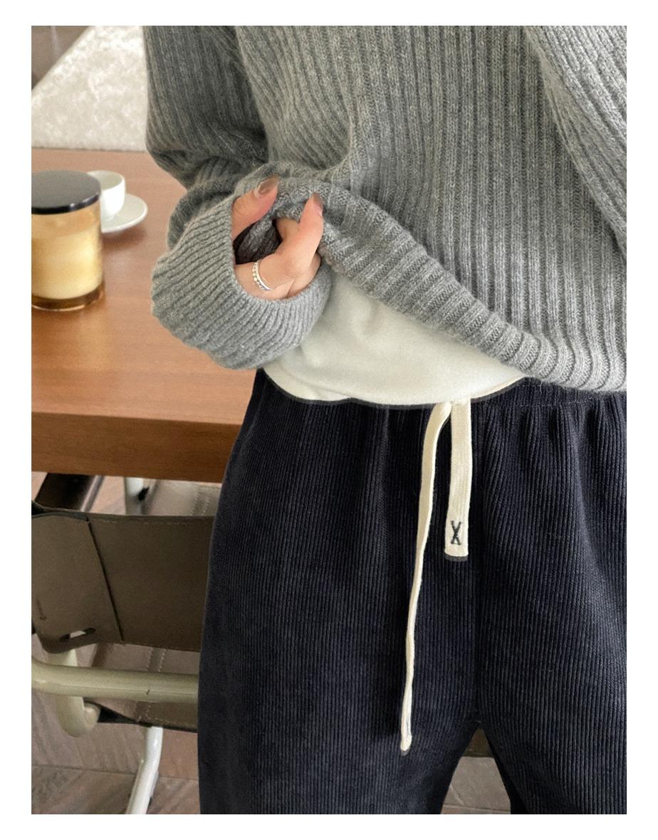 [10일소요] 스테디 밴딩 팬츠 [네이비]