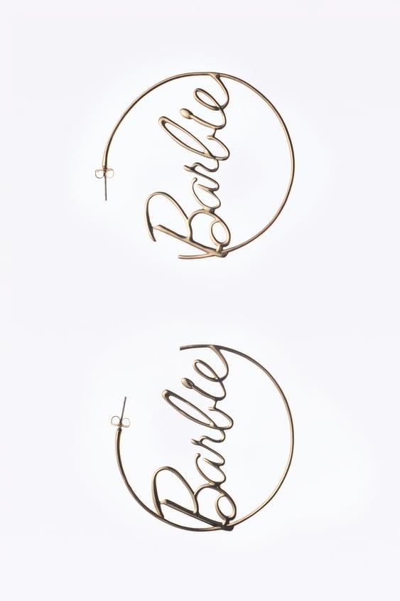 골드 도금 링 이어링 BARBIE™ MATTEL