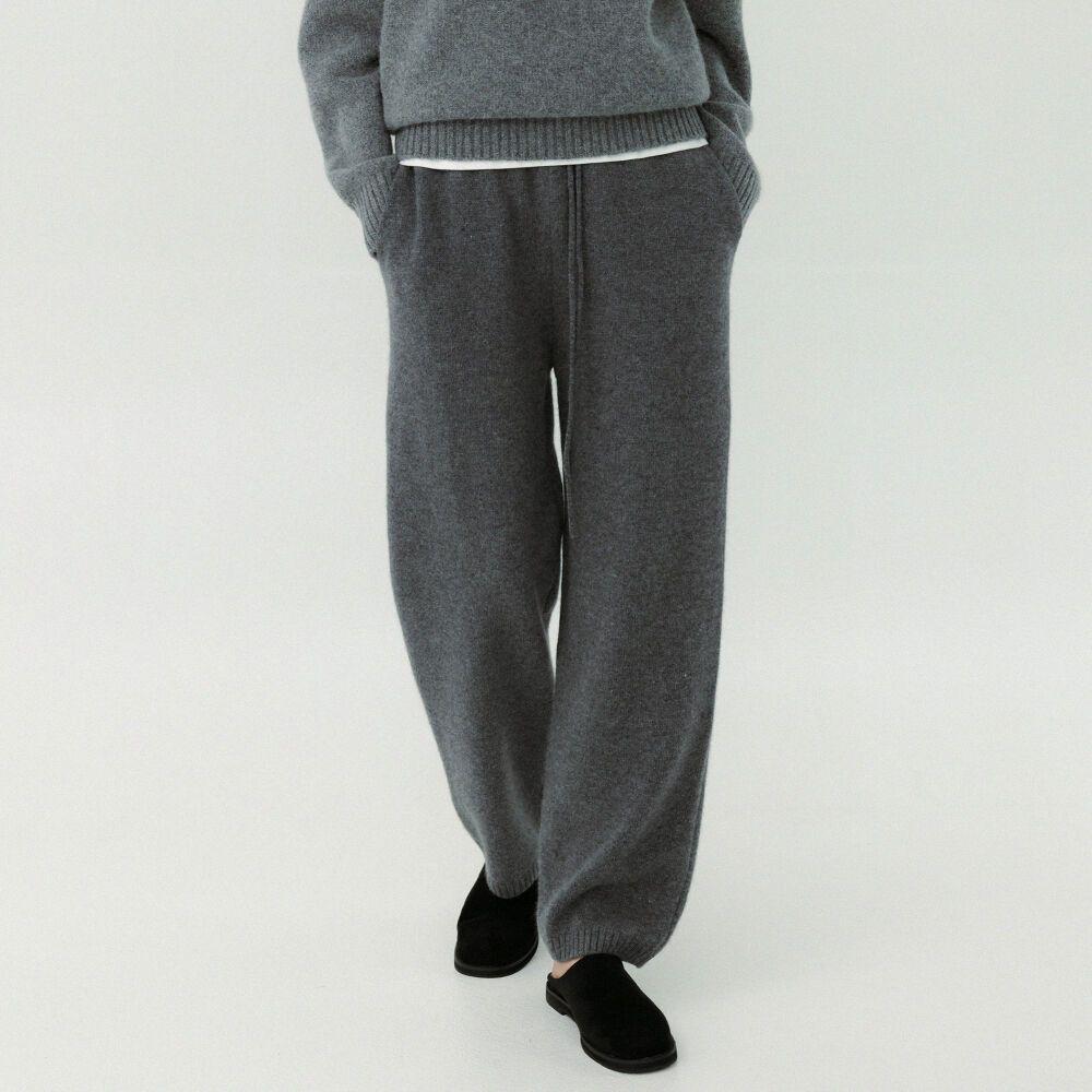 [3차 리오더] Knit Jogger Pants_Gray