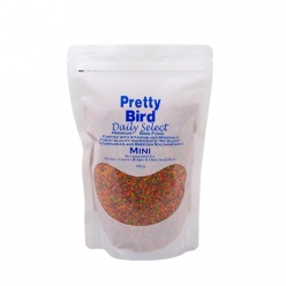 프리티버드 데일리셀렉 미니 350g  모란앵무 왕관앵무