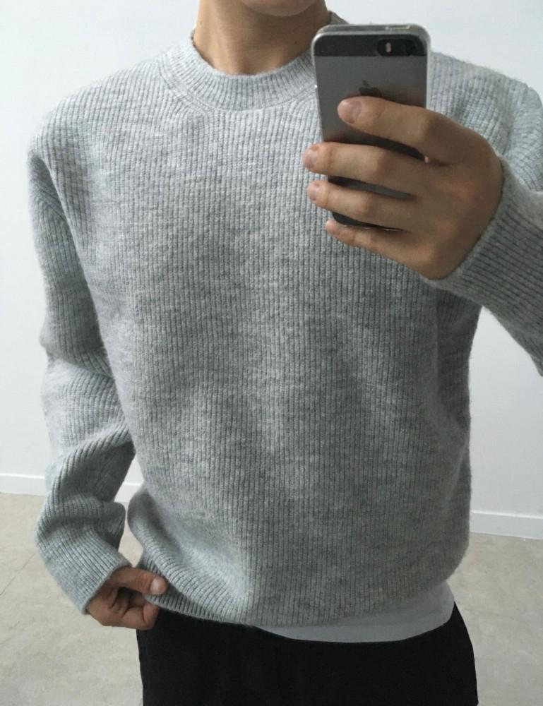 코지 소프트 하찌라운드 니트