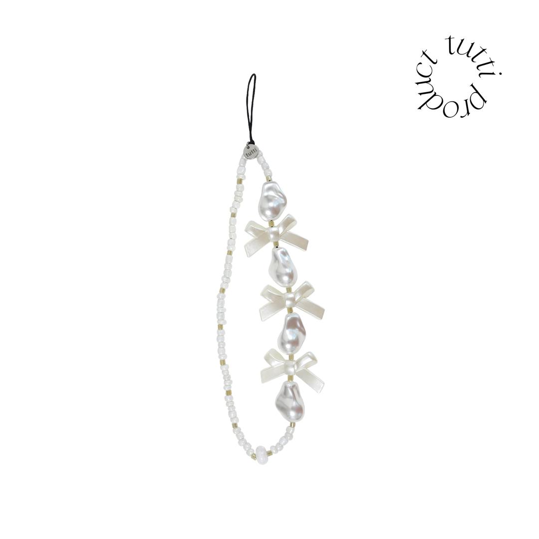 [투티 프로덕트] CREAMY PEARL PHONE STRAP