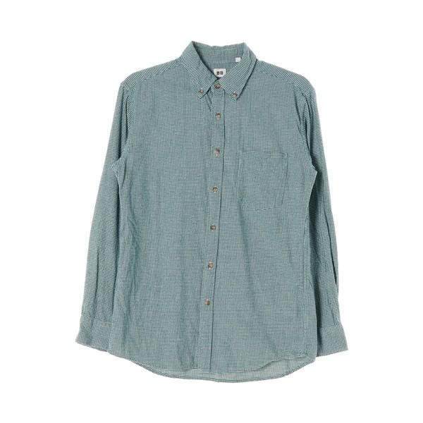 유니클로 (L)스카이블루 포켓 셔츠