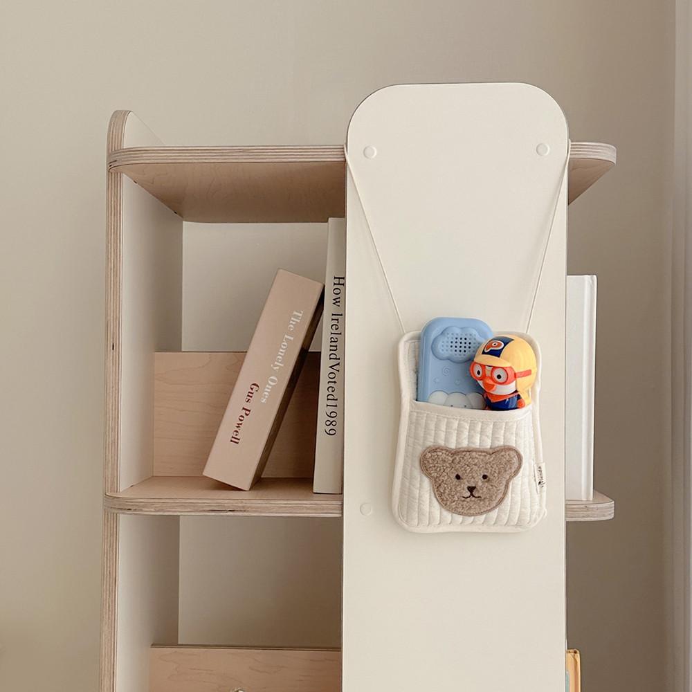 비비엔다 순수 누빔 책장용 세이펜 포켓 수납 주머니