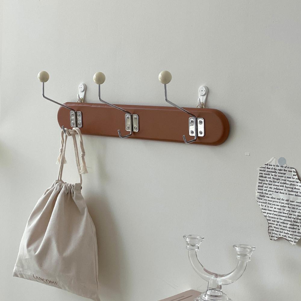 빈티지 코트랙 우드 벽행거