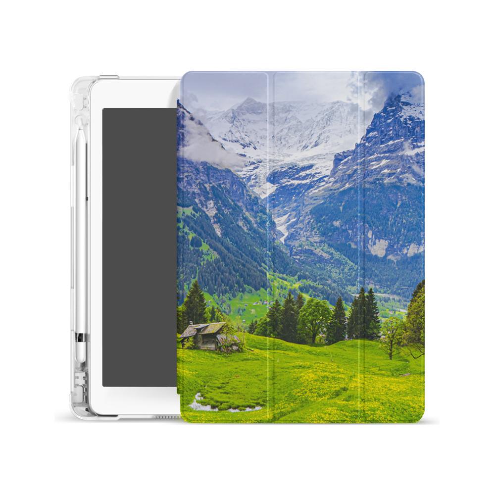 [아이패드 케이스] 스위스 자연 초원 유럽 여행 에어5 10세대 11인치 프로 12.9