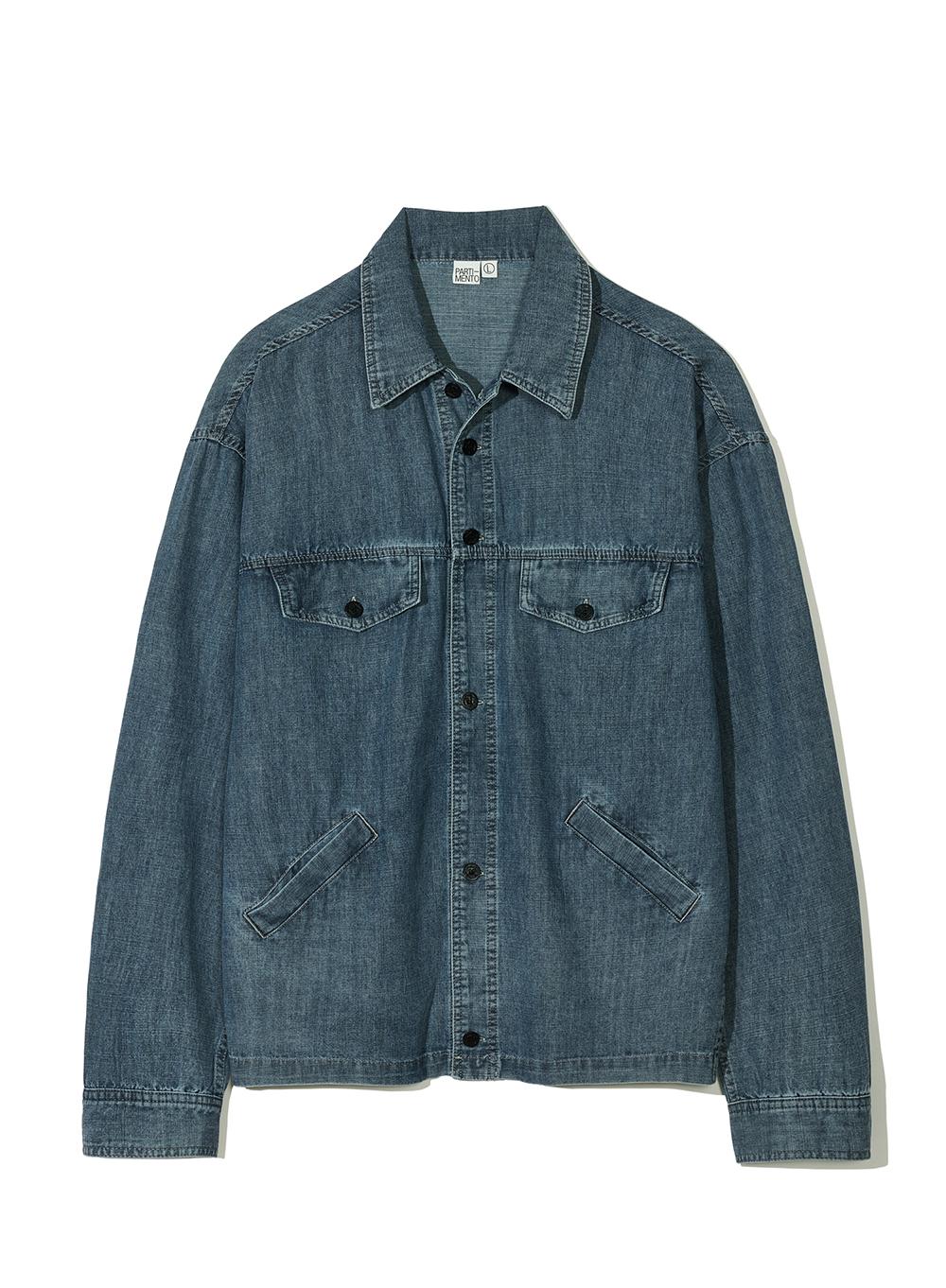 Chambray Shirt Jacket