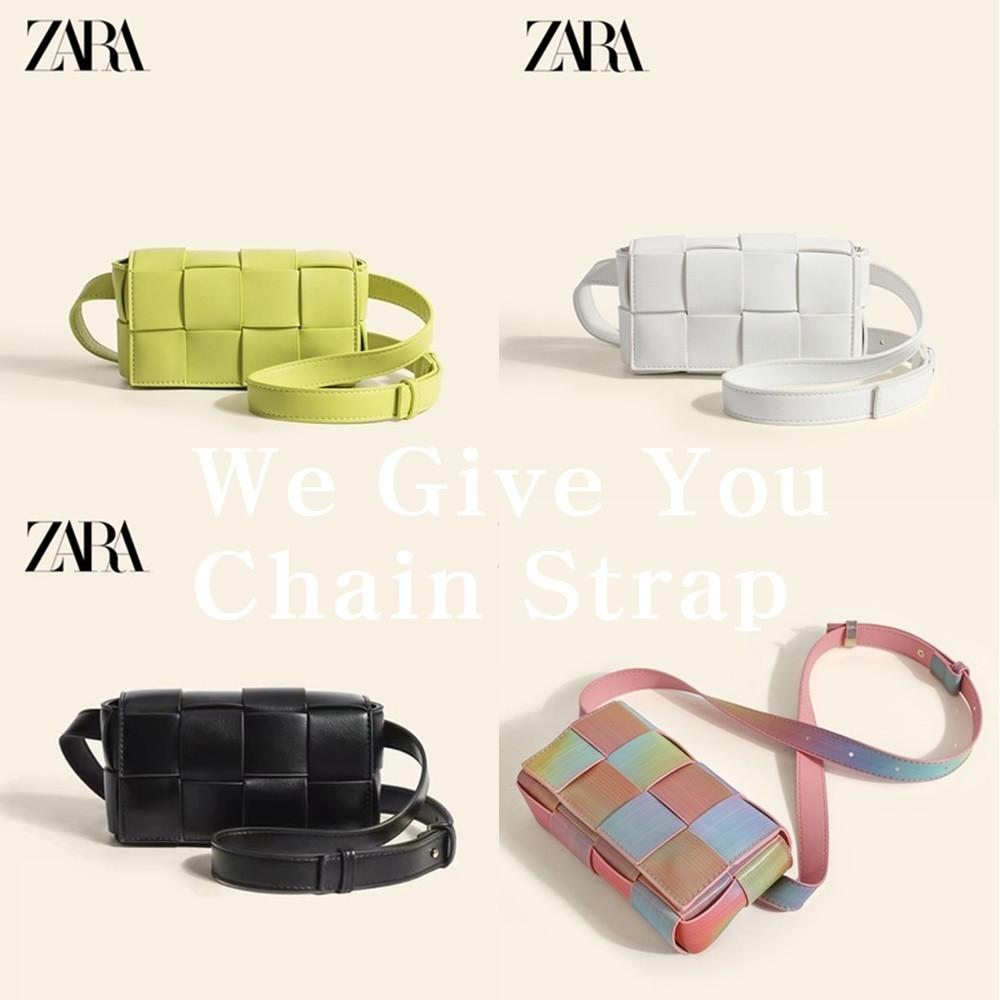 자라 ZARA 카세트 미니 소프트 데일리 숄더백 체인 스트랩 함께 드려요-빠른배송