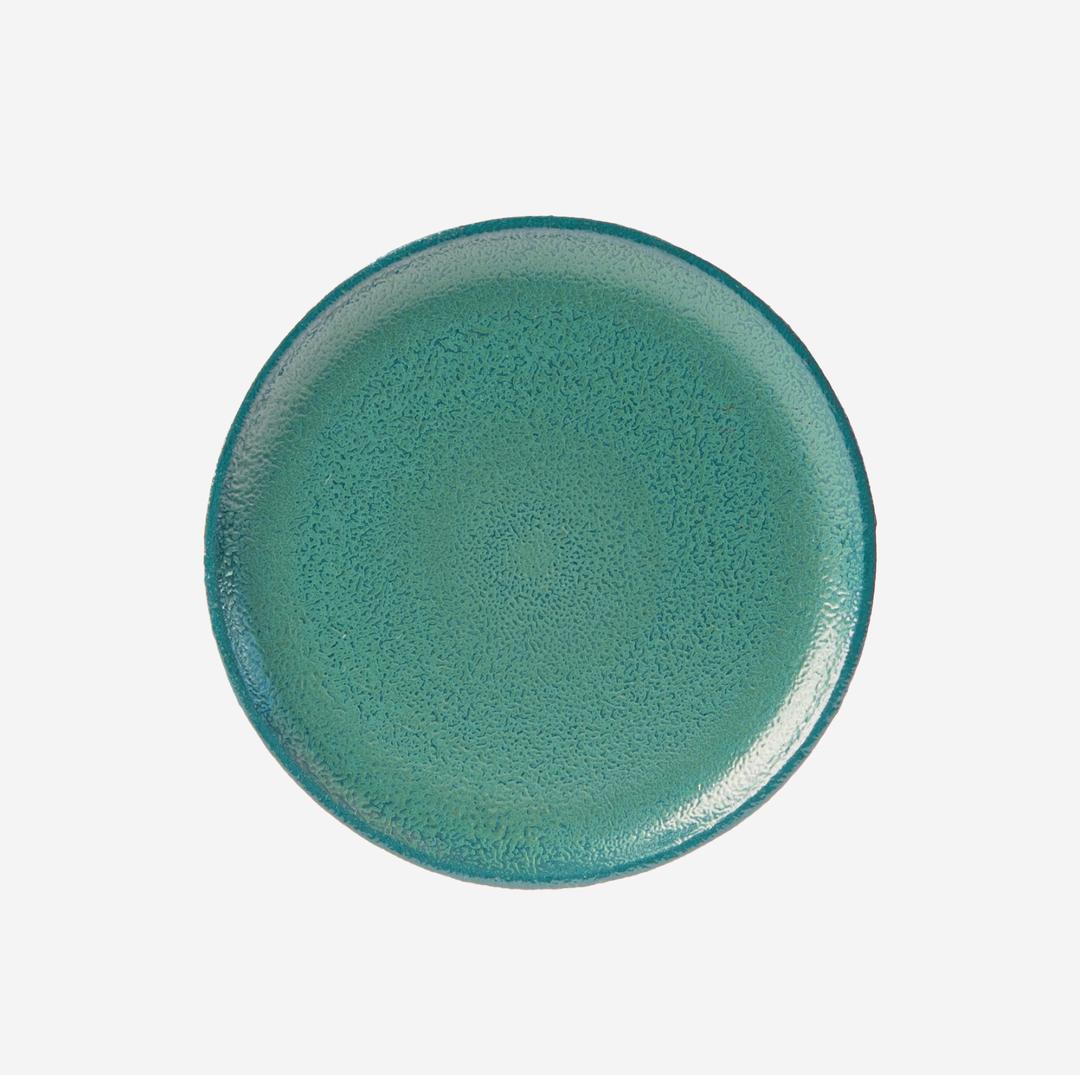 오목 다이닝 접시 160 포지그린