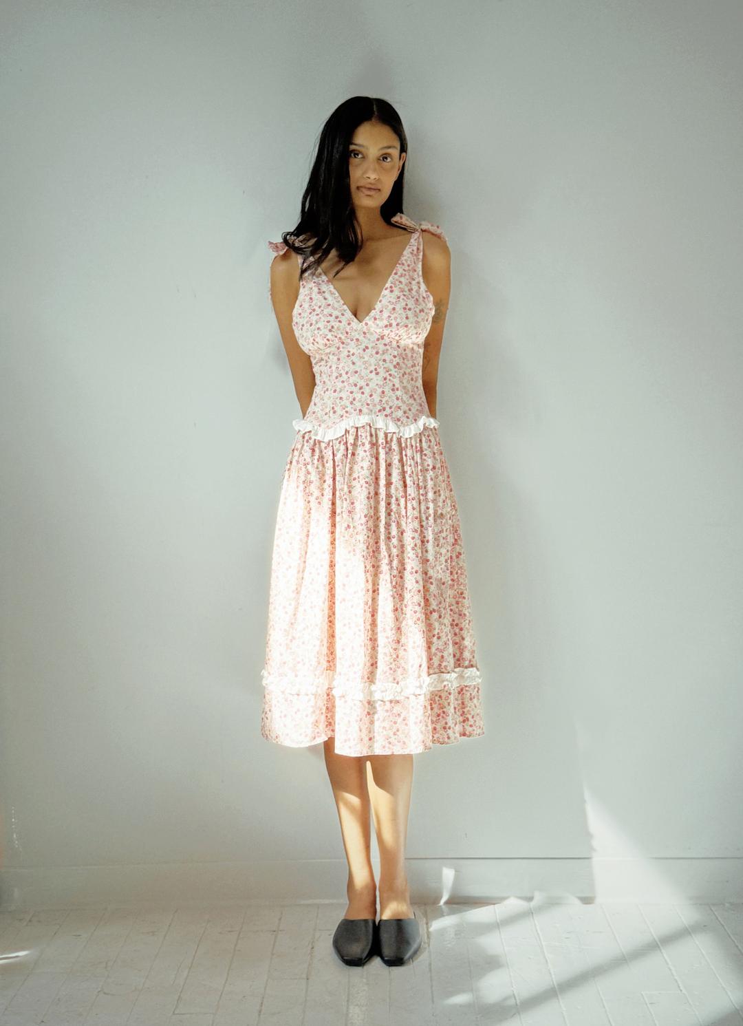 Denis Dress - XXS / Strawberry Fields