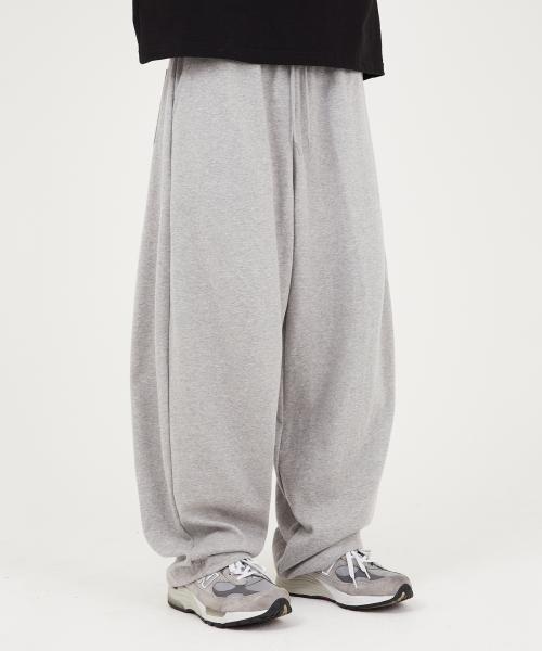 슈퍼 와이드 항아리핏 벌룬팬츠 [그레이]