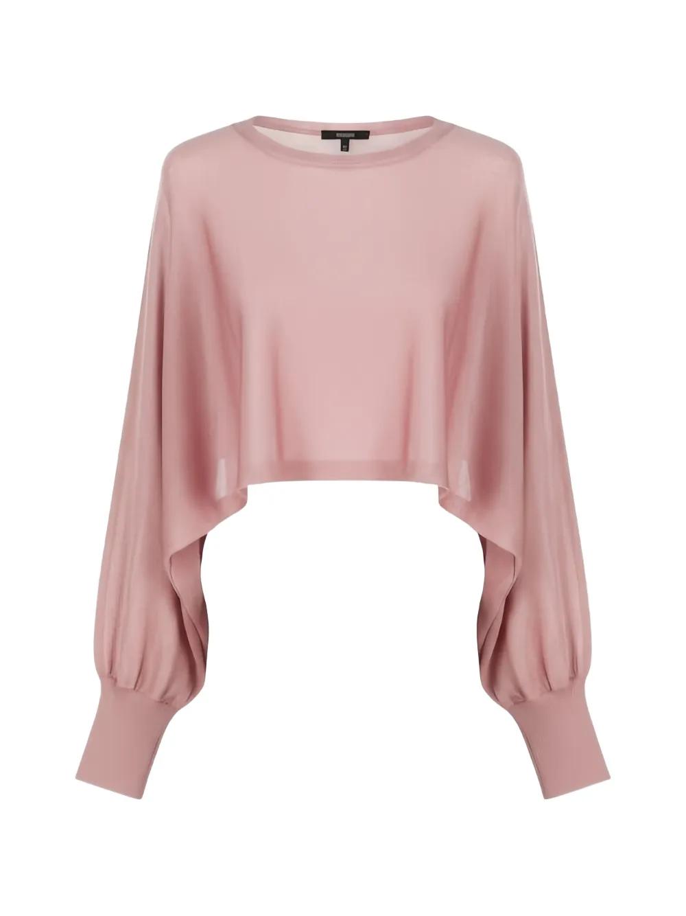 TWINSET 벌룬 소매 블라우스 | 핑크 | FARFETCH KR