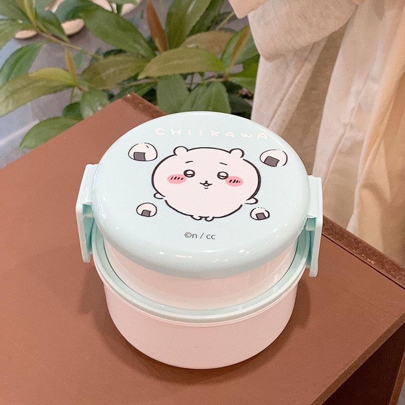 치이카와 2단 도시락 (포크포함)