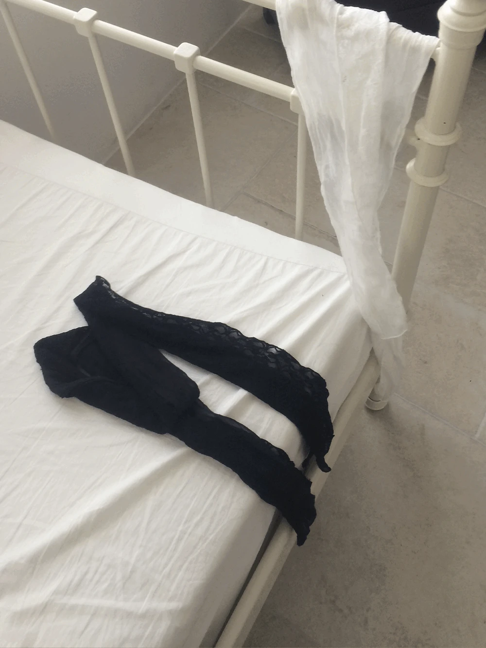 라우프 레이스 꽃 스카프 (2c)