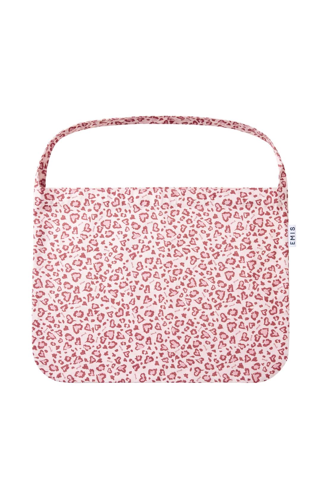 LOGO LEOPARD ECO BAG-PINK