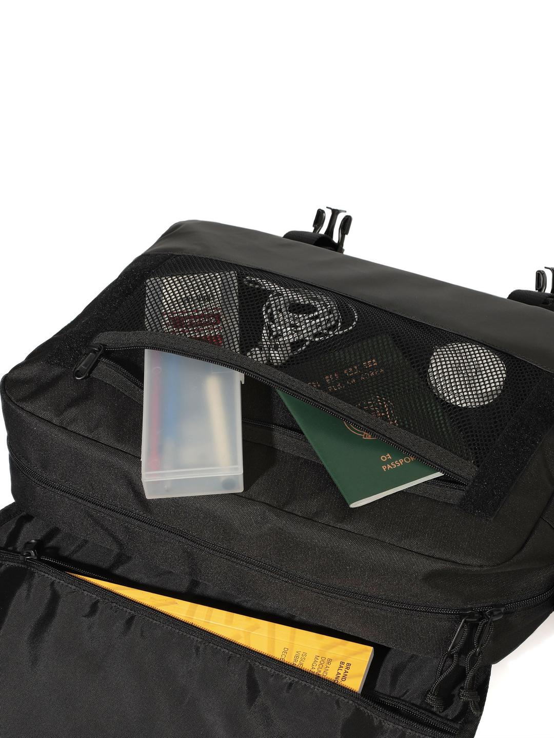 ICON MESSENGER BAG / BLACK