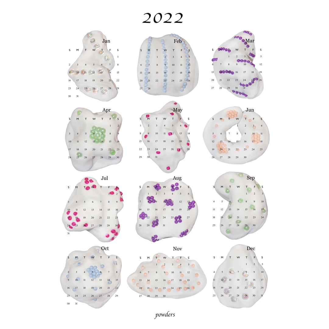 2022 calender poster(gem)