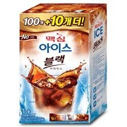 맥심 아이스 블랙 커피믹스 100T+10T