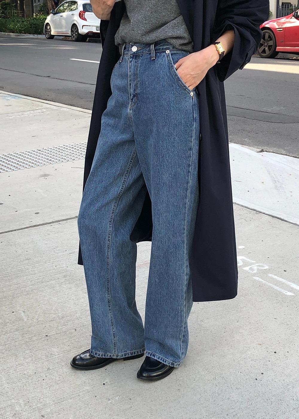 선데이업 Jane Denim - Mid blue