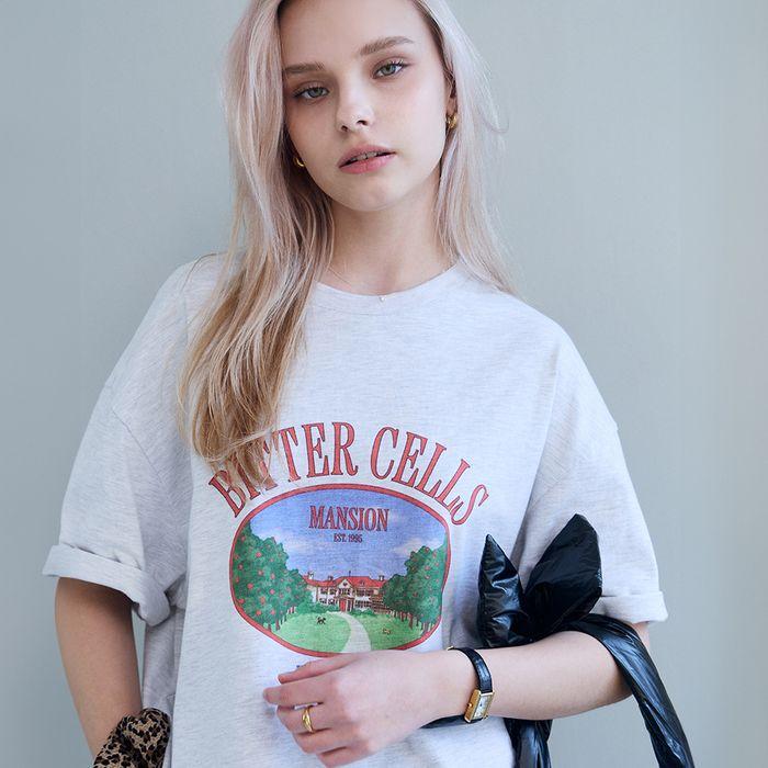 Orchard Mansion Tee-Light Grey