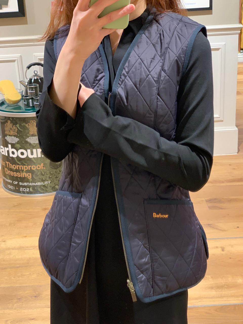 바버 플리스 베티 라이너 퀼팅 조끼 4컬러 LLI0003