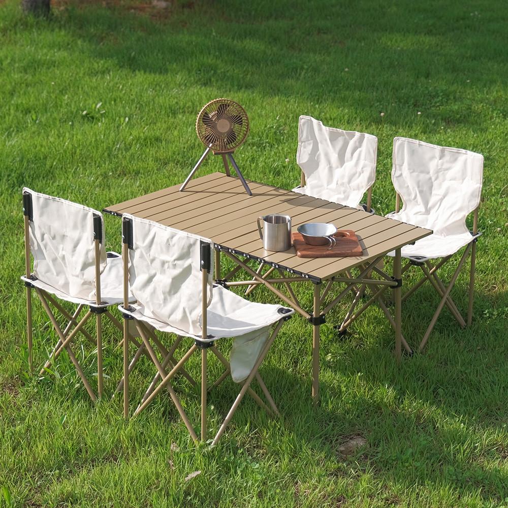 가방 하나에 쏙 올인원 캠핑 테이블 체어 세트 2인용 4인용 캠핑세트