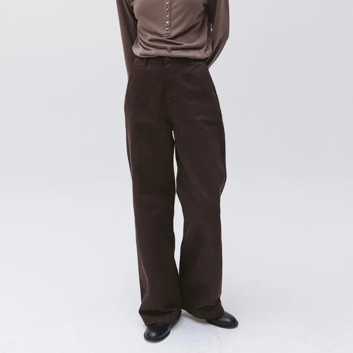 garment dyed denim (french roast)