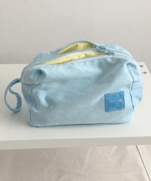 뽀오얀 공간분리 보부상파우치 블루