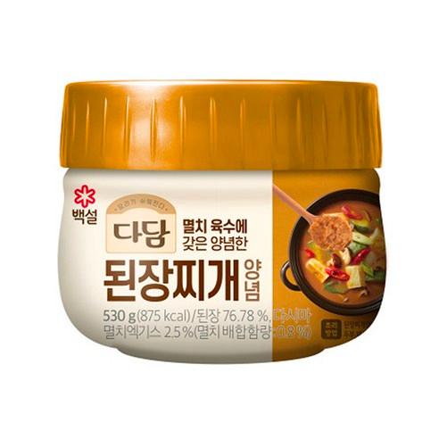 다담 된장찌개양념, 530g, 1개 - 된장 | 쿠팡