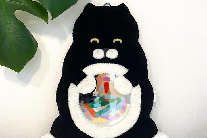 뚱냥이 터프팅 거울 Fat Cat Mirror