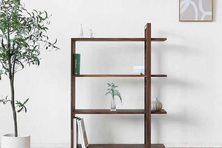 헤리티지월넛 S형 책장