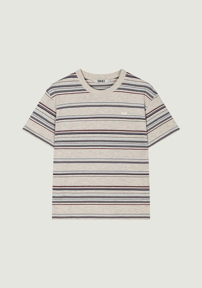 SOL STRIPE T-SHIRT