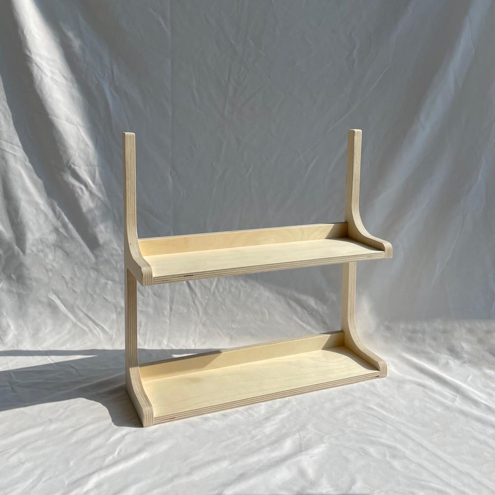 무심재목공소 슬림 우드 벽선반