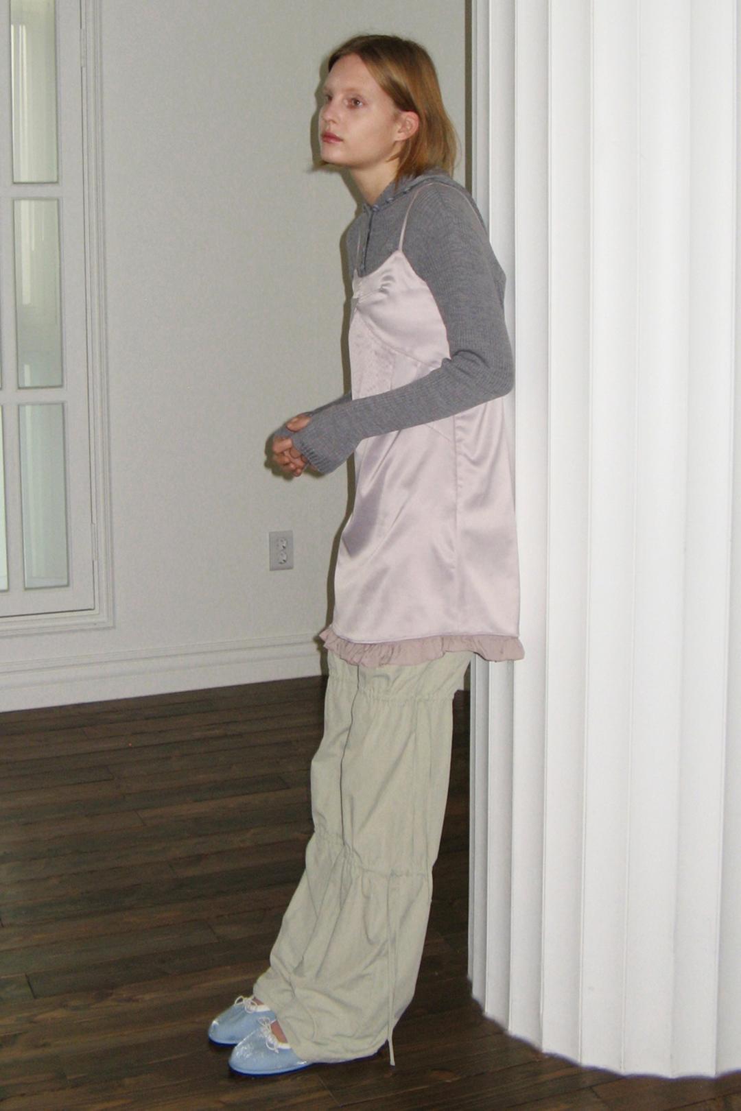 WORK WEAR STRING PANTS (LIGHT KHAKI)