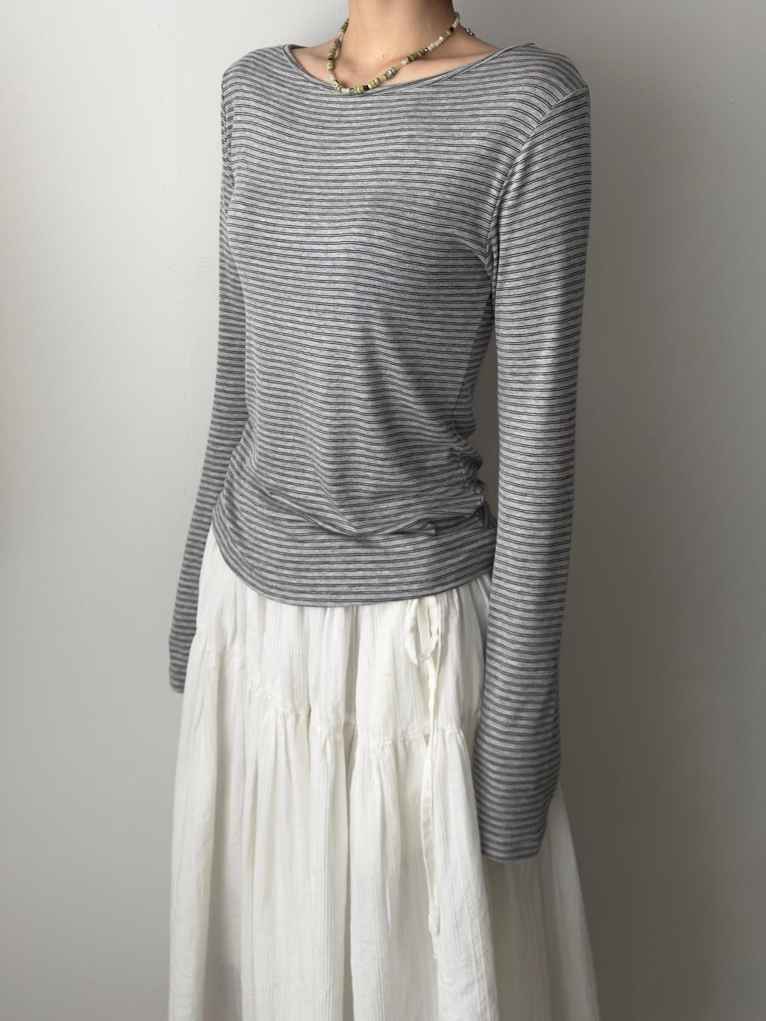 [prts made] 소프트터치 스탠다드 슬림 핏 티셔츠 2colors