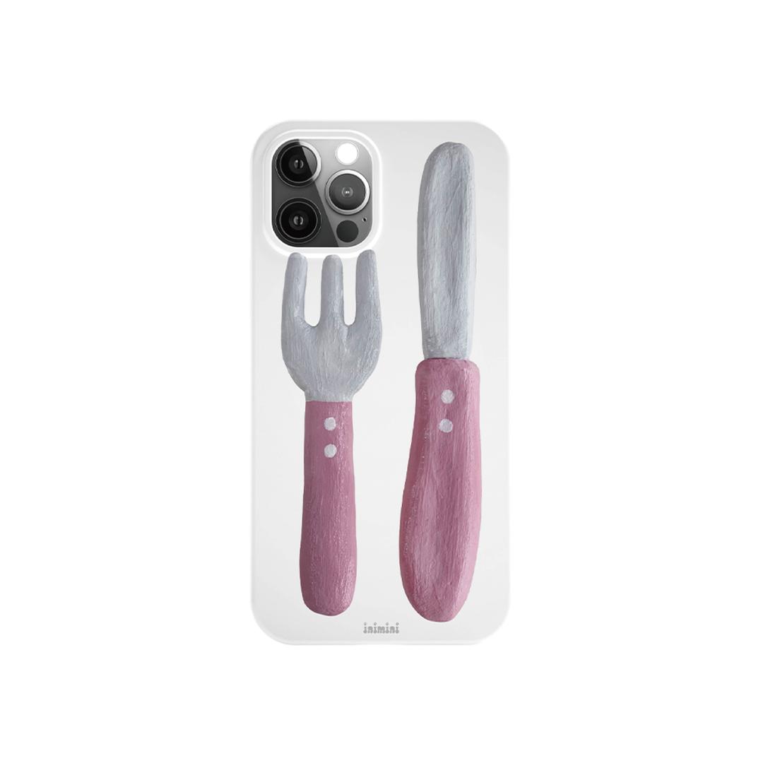 Pinkcutlery case